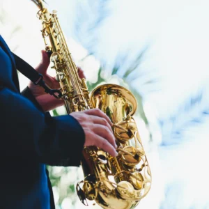 DJ & Saxophonist Performance